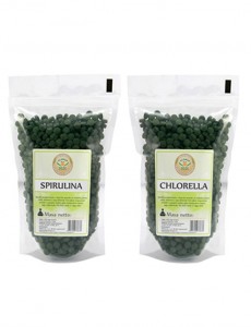 Spirulina + Chlorella Zestaw 2000 tabletek