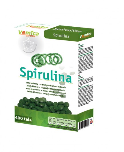 Spirulina w tabletkach