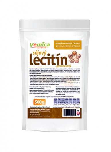 Lecytyna sojowa granulowana 500g