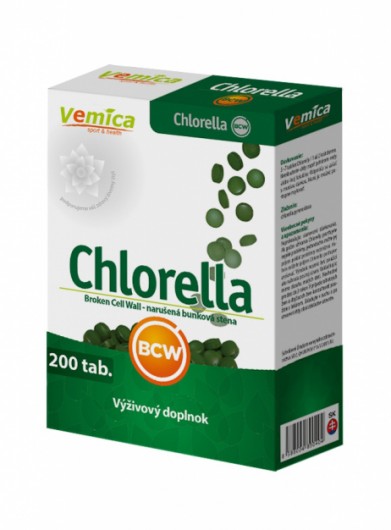 Chlorella BCW „Broken Cell Wall" w tabletkach