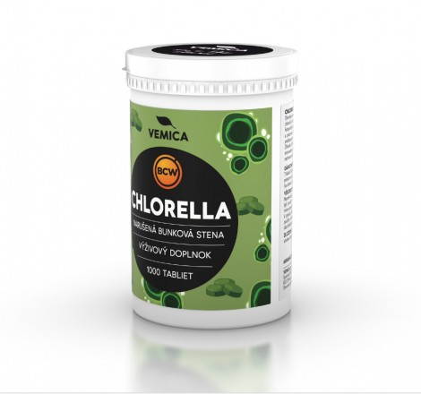 Chlorella BCW &bdquo;Broken Cell Wall" w tabletkach 1000szt